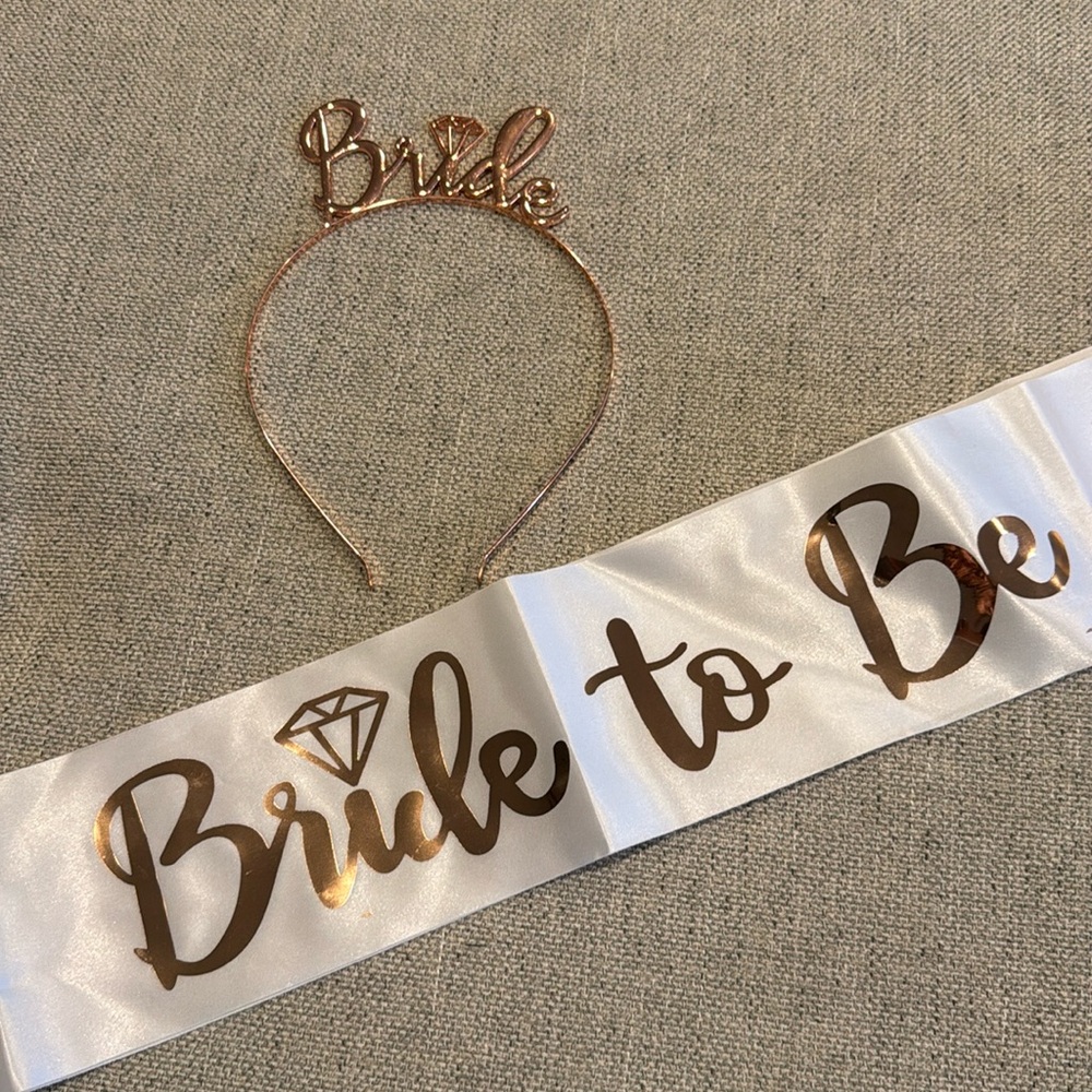 Bride to Be | Headband & Sash